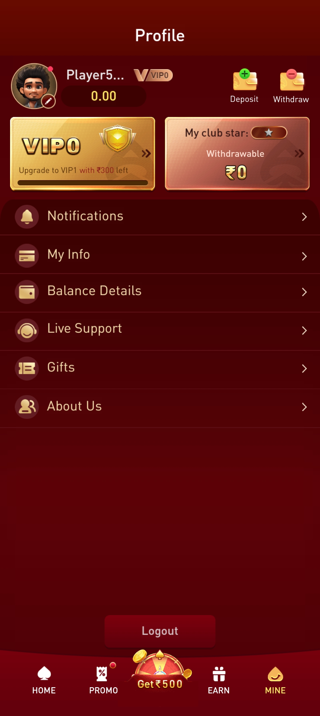 777in app screenshot — Claim your welcome bonus